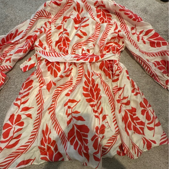 NWT H&M Floral Wrap Dress Sz. XL - Picture 2 of 3